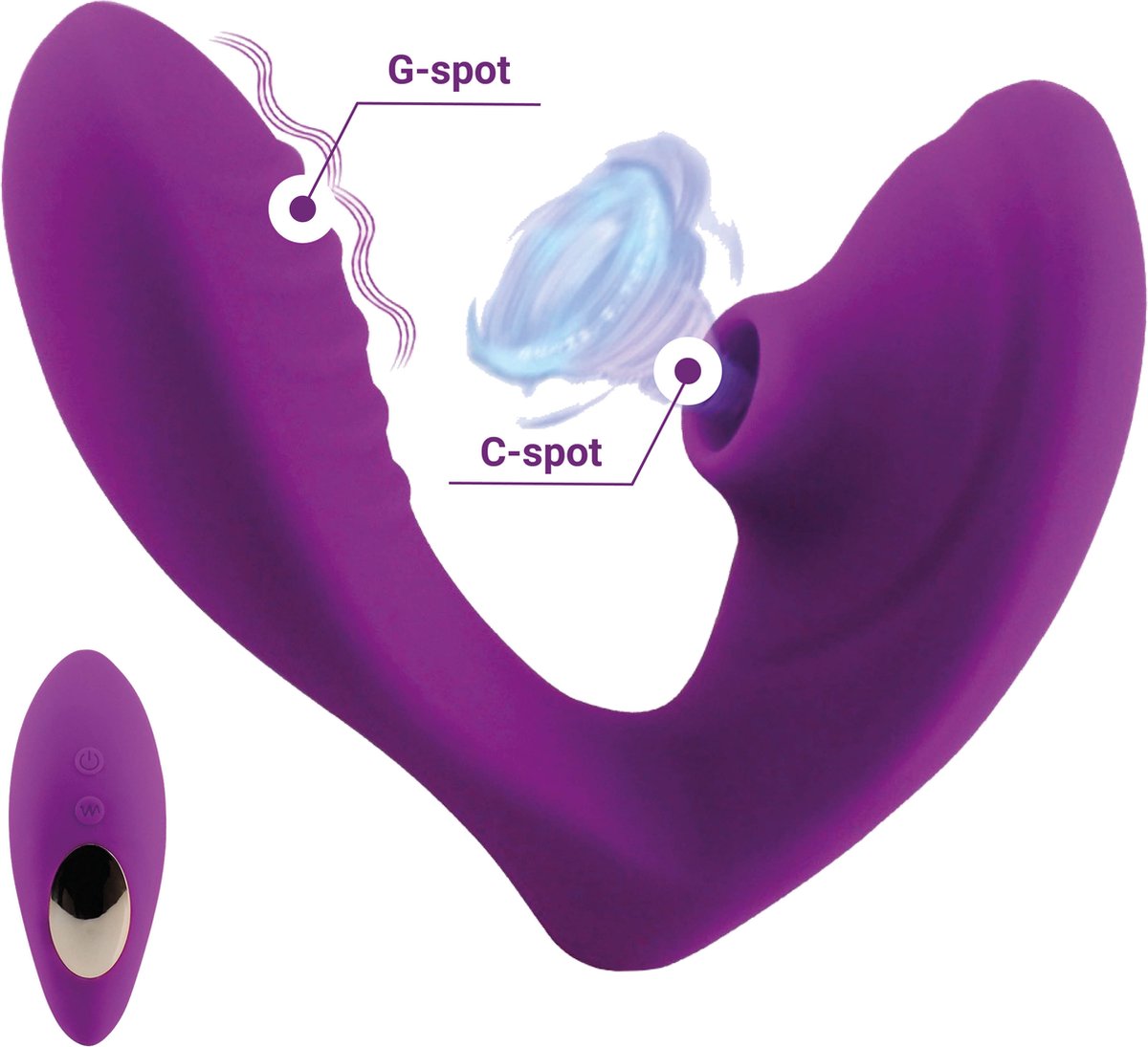 Goedkoopste Vibrators voor vrouwen – G Spot Vibrator en Clitoris Vibrator – Sex Toys voor Vrouwen – Luchtdruk Vibrator – 20 standen - Seksspeeltjes