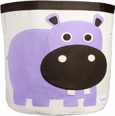 3 Sprouts - Storage Bin - Purple Hippo