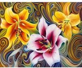 Artibalta Diamond painting pakket Three Lilies AZ-1394 50 x 40 cm