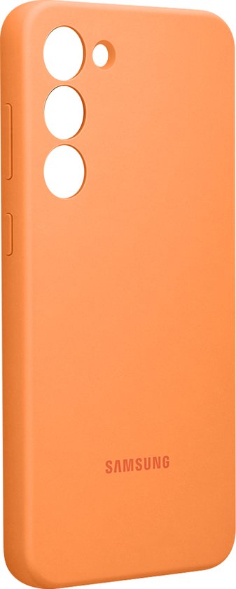 Samsung Siliconen Hoesje - Samsung Galaxy S23 Plus - Oranje