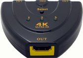 DrPhone 4k - HDMI AUTO Switch Switcher 4K*2K 3D Mini HDMI Splitter 3 in 1 out Port Hub - Geschikt voor o.a. DVD HDTV Xbox PS3 PS4 1080P