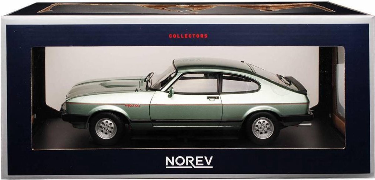 Ford Capri MKIII 2.8i 1982 Licht Groen Metallic 1-18 Norev | bol.com