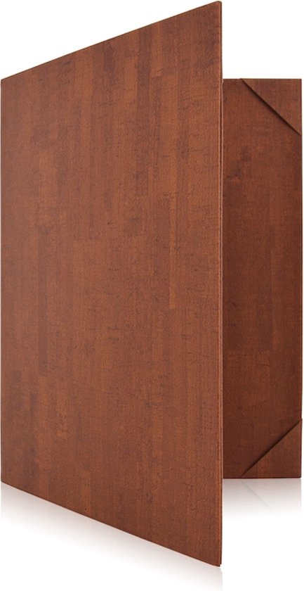 Goodline® - Porte-documents / Porte-documents - 2x A4 - Liège foncé