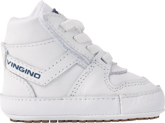 Vingino Rens mid crib Sneaker - Jongens - Real white