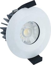 Led Downlighter 6w, 430 Lumen, 3000K Warm Wit, IP65, Dimbaar, Ø 70mm gatmaat Met Integral LED lamp
