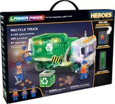 Brickkies®, Laserpegs, OP=OP, Constructie (blokken) Bouwset, Recycle Truck met 9 led lights, Artikelnr 18600