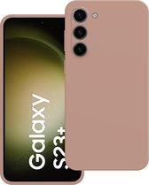 Cazy Soft TPU Hoesje geschikt voor Samsung Galaxy S23+ - Roze