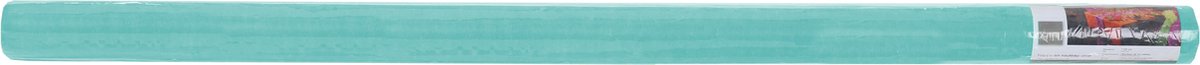 Santex Tafelkleed op rol - 2x - non woven polyester - azuurblauw - 120 cm x 10 m