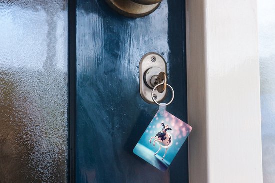 Porte-clés - Vache - Kroon - Ballet - Blauw - Rose - Enfants - Cadeaux à distribuer - Plastique