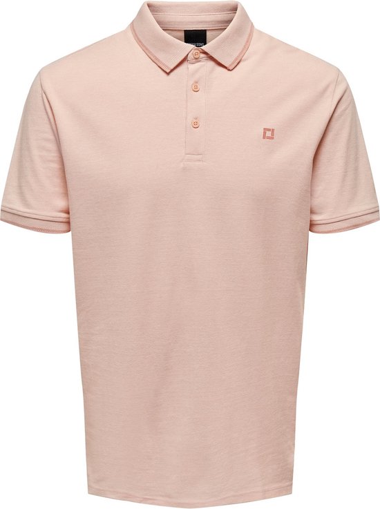 ONLY & SONS ONSFLETCHER SLIM SS POLO NOOS Heren Poloshirt