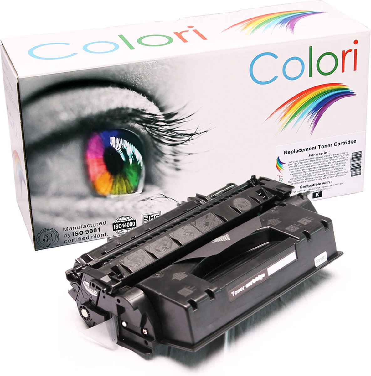 Colori huismerk toner geschikt voor Canon 708H 715H voor Canon I-Sensys LBP-3300 LBP-3310 LBP-3360 LBP-3370 Canon