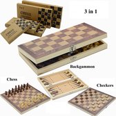 Bedoel Alaska Dat Luxe schaakbord met schaakstukken - Schaakset - Schaakspel - Magnetisch -  Opklapbaar -... | bol.com