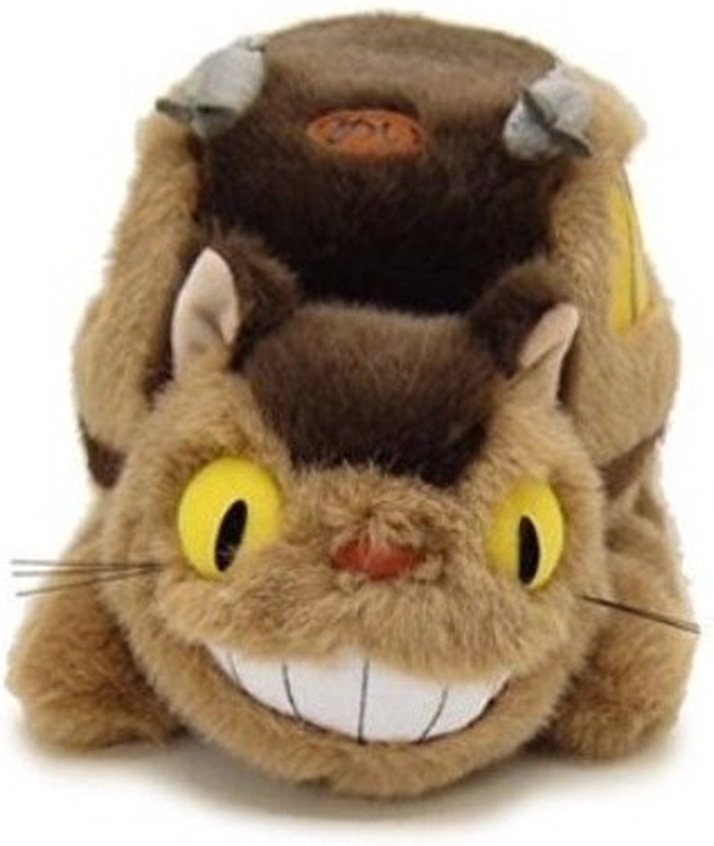 Peluche Studio Ghibli – Chatbus / Catbus 18 Cm – Fluffy – Neuve Sous Emballage