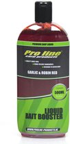 Pro Line - Liquid Bait Booster | Garlic & Robin Red - Rood