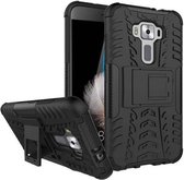Asus Zenfone 3 5.2 ZE520KL - Schokbestendige Back Cover Zwart