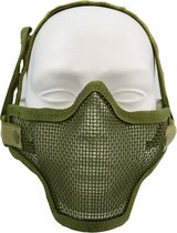 Fostex Airsoft beschermingsmasker groen