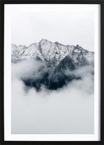 Mountain Peak Poster (21x29,7cm) - Wallified - Natuur - Landschap - Zee - Poster - Print - Wall-Art - Woondecoratie - Kunst - Posters