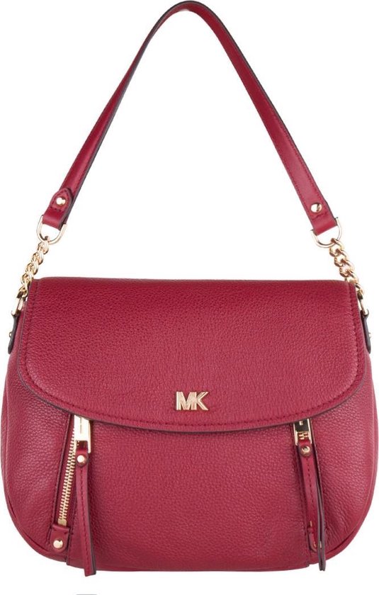 Michael Kors Schoudertas Evie Medium Shoulder Flap Rood