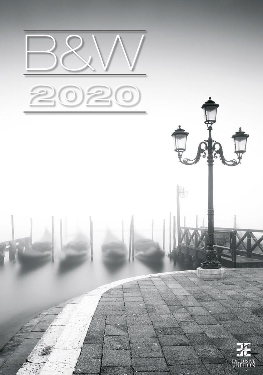 Zwart/Wit - B&W Kalender 2020