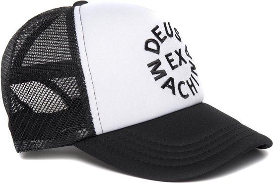 DEUS Trucker Pet Circle Logo Black White Bol