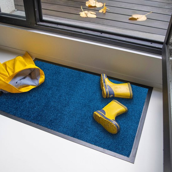 Deurmat Studio M - OPTICLEAN - Droogloopmat binnen - 40X60 cm - Donkerblauw - Verschillende Afmetingen en Kleuren