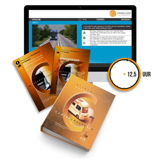 Camper Theorie Box - Theorieboek met Examens - Rijbewijs C of C1 - VTO Vervoer & Logistiek
