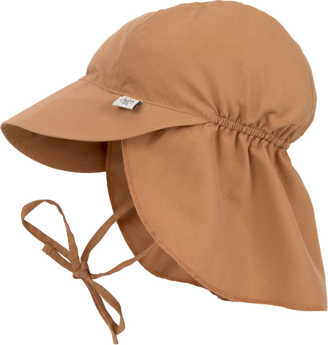 Lässig Hoed Flaphoedje met UV-bescherming Splash & Fun caramel, 03-06 mnd. Maat43/45