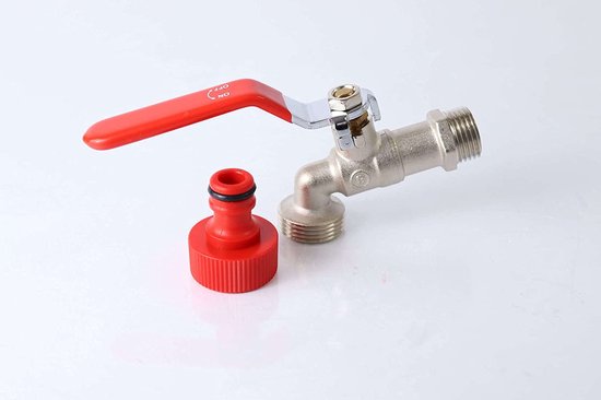 Rode hendel sleeve voor Q118 kogelkraan 2 1/2 - 3