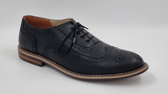 TOMSHOES - Chaussure pour homme - Chaussures à Chaussures à lacets pour homme - Zwart - Taille 41