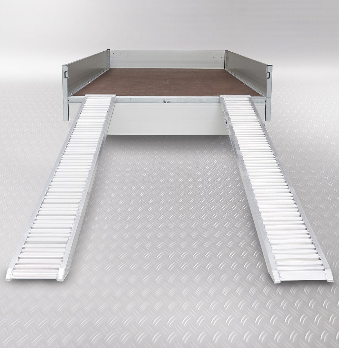 Goedkoopste Datona® - Aluminium oprijplaat auto - 300 cm - 2.4 ton (2 stuks