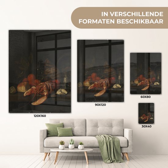 Still life - Peinture de Jan Davidsz de Heem Plexiglass 30x40 cm - small - Tirage photo sur Glas (décoration murale en plexiglas)