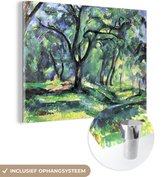 Peinture sur Verre - Dans les Bois - Peinture de Paul Cézanne - 80x60 cm - Peintures sur Verre Peintures - Photo sur Glas