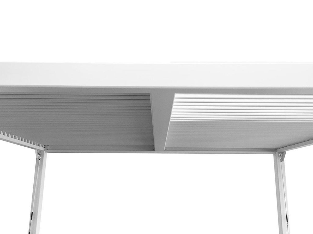 Suns Maranza couverture de terrasse 540 x 350 cm - structure blanc mat