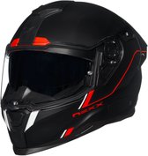 Nexx Sx.100R Frenetic Red Black Matt XS - Maat XS - Helm