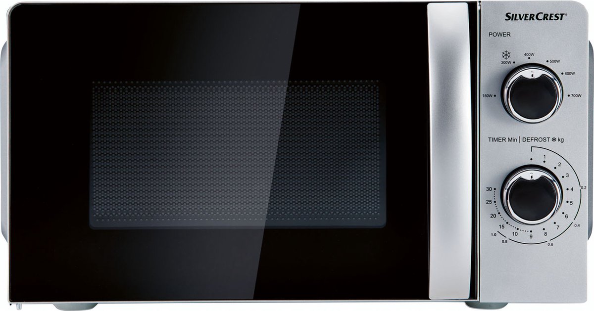 Four à micro-ondes Silvercrest - 800W, 20L, Fonction gril (1000W