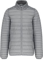 Outdoorjas 'Men's Lightweight Padded Jacket' merk Kariban Marl Silver - 4XL
