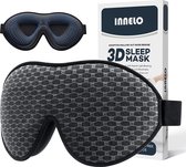 Slaapmasker voor Heren Dames, 2022 Comfortabel ademend oogmasker, 3D-slaapmaskers met diepe oogkleuren en verhoogde neuskussentjes, 100% lichtblokkerende slaapbril met traagschuim voor op reis