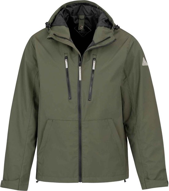 BJØRNSON Sverre Rain jacket - Veste été - Homme - Imperméable - Taille 4XL - Vert olive