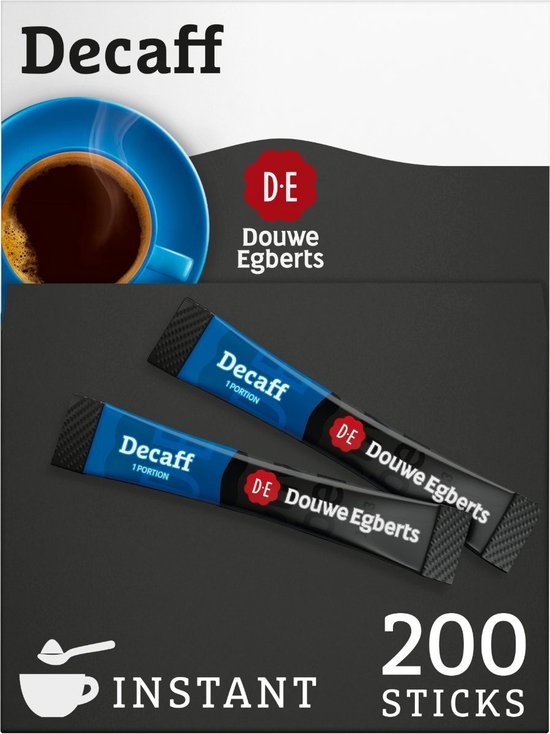 Douwe Egberts Decafé koffiestick 200 stuks