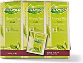 Thee pickwick fair trade green pure 25x1.5gr | Omdoos a 3 pak x 25 stuk | 3 stuks