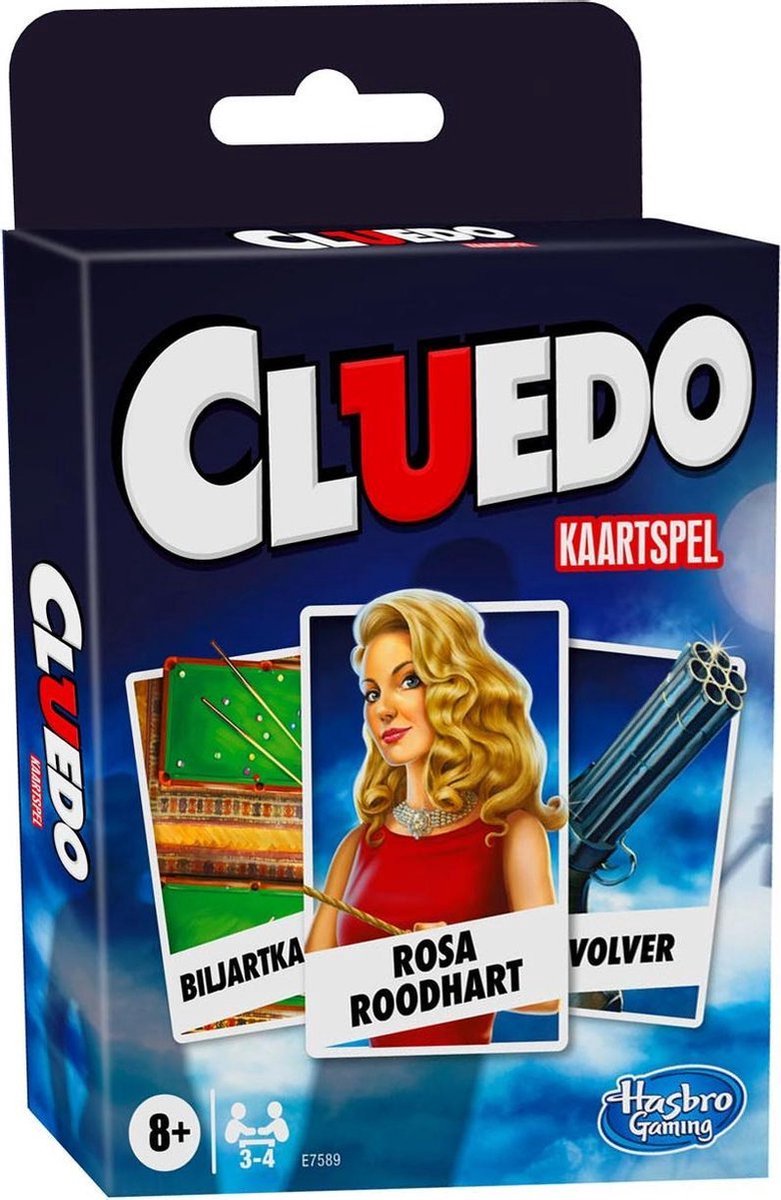 Spel Cluedo kaartspel