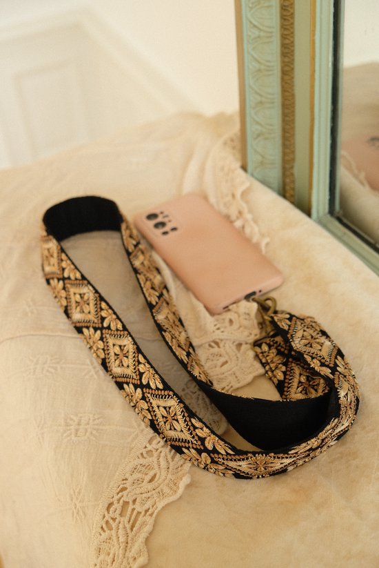 Chabo Bags Strap Silk/Cotton Telefoonkoord Tashanger Strap