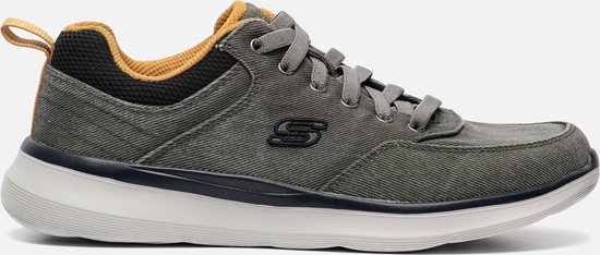 Skechers Delson 2.0 - Kemper Heren Sneakers - Charcoal - Maat 45