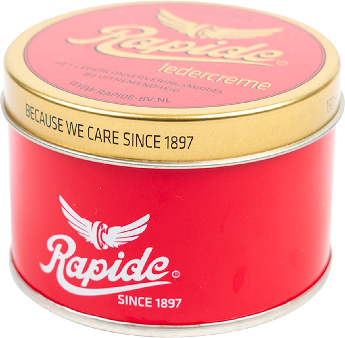 Ledercrème | Bescherm Gevet Leer | Merk: Rapide | Kleur: Zwart | Inhoud: 150Ml