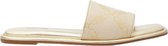 Michael Kors Hayworth Slide Slippers pour femmes - Or pâle Natural - Taille 40
