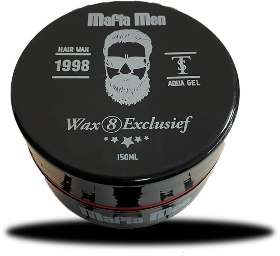 2+1 Gratis 3 Pack- Mafia Men Haarwax 8 Exclusief (3-Pak Exclusief 450 ml)