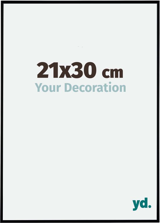 Cadre Photo Your Decoration Evry - 21x30cm - Zwart Mat