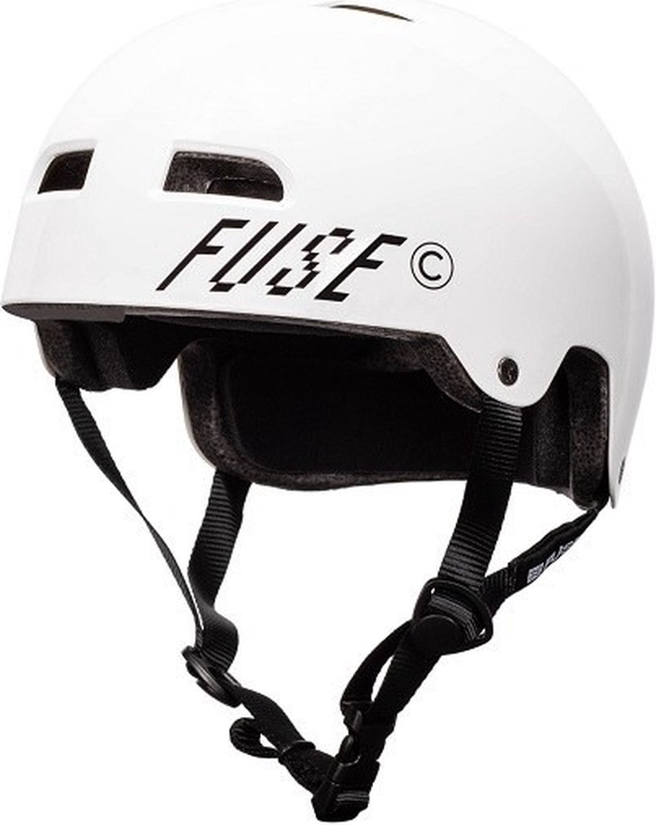 Fuse - Alpha - BMX helm - Glossy Wit - XS-S - 52-54cm
