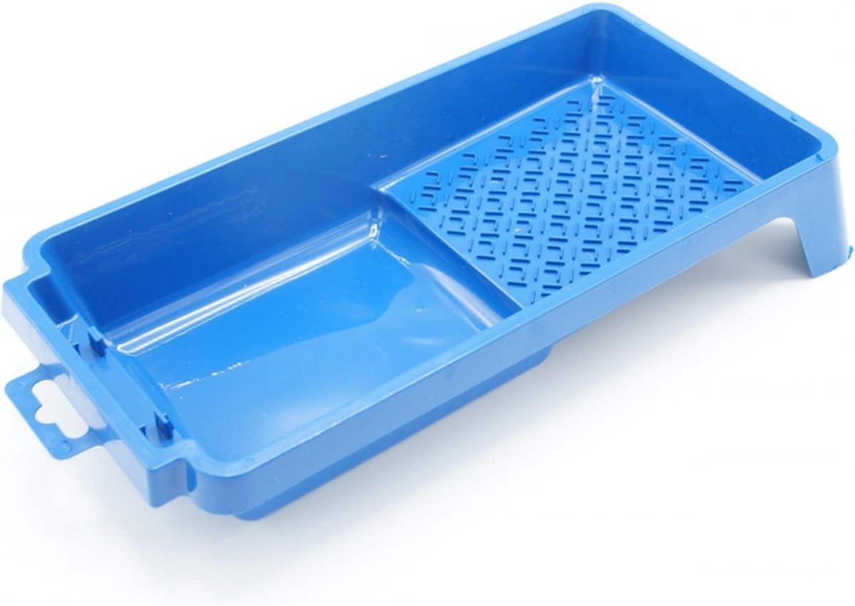 20x verfroller / vachtrollers incl rollerbeugel en verfbakje - 10 cm - rollers voor het schilderen van wanden en plafonds – foto 4