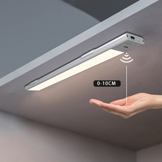 Eclairage de meuble de Cuisine EasyFix LED avec capteur d'oscillation -  Rechargeable 